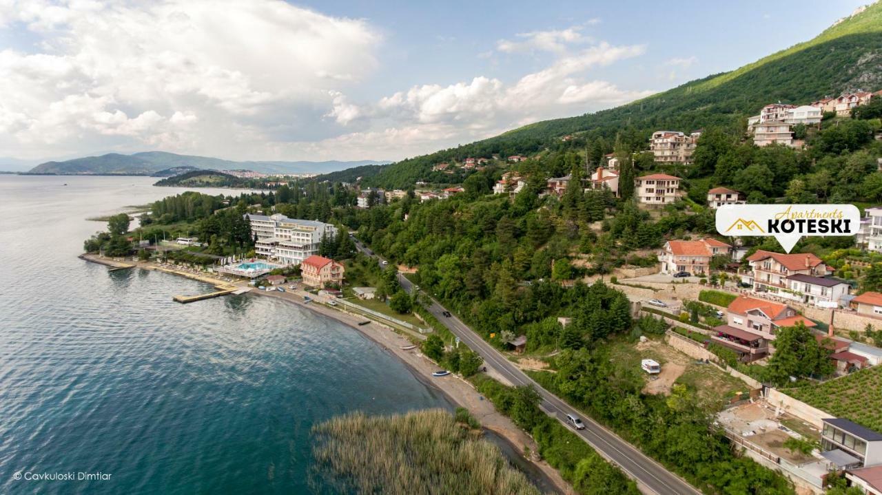 Apartments Koteski Ohrid Eksteriør bilde