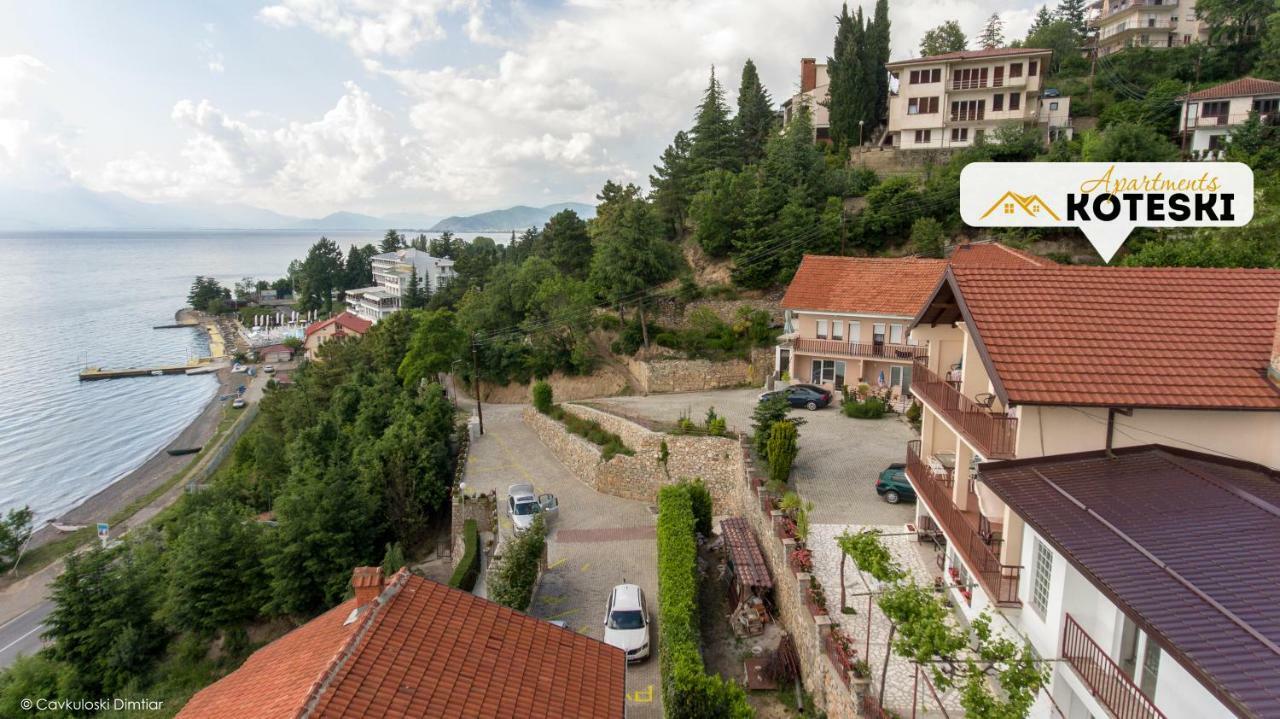 Apartments Koteski Ohrid Eksteriør bilde