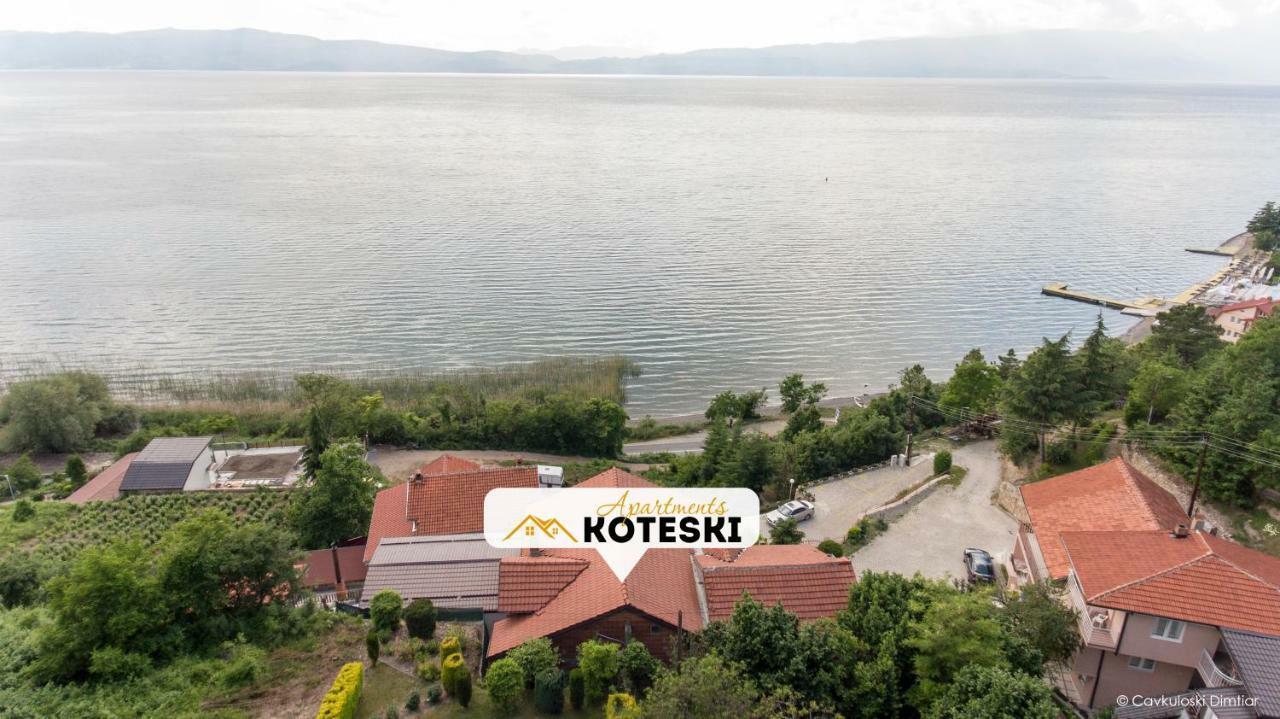 Apartments Koteski Ohrid Eksteriør bilde